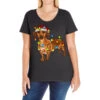 Dachshund Christmas Lights Ladies Curvy T-Shirt -Noel Outfits Store pd.2526777655.116.25096830.s3.1 front black ffffff none x0y0 133 800x800 1