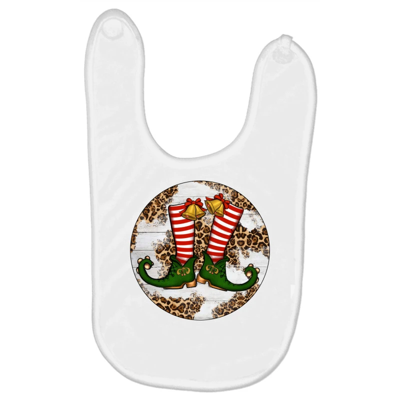 Elf Shoes Christmas Baby Bibs 3 Elf Shoes Christmas Baby Bibs
