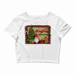 It's Christmas Gnomes Crop Top