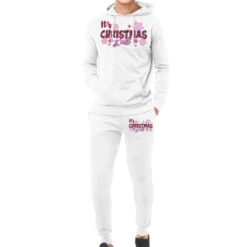 It's Christmas Y'all Season Pink Christmas Hoodie & Jogger Set