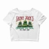 Saint Nick's Christmas Tree Farm Crop Top -Noel Outfits Store pd.2526784544.87.25095492.s3.1 front white ffffff none x0y0 146 800x800 1