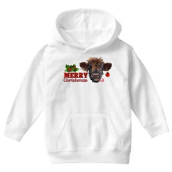 Merry Christmas Calf Youth Hoodie -Noel Outfits Store pd.2526786618.53.25097033.s3.1 front white ffffff none x0y0 113 800x800 1