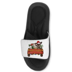 Merry Christmas Truck Farm Animals Slide Sandal -Noel Outfits Store pd.2526788619.202.25097064.s3.1 front customized f5f5f5 none x75y54 90 800x800 1