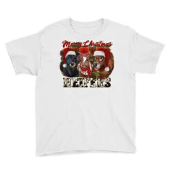 Merry Christmas Heifers Youth Tee -Noel Outfits Store pd.2526792120.37.25097092.s3.1 front white ffffff none x0y0 129 800x800 1