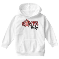 Christmas Santa Baby Youth Hoodie -Noel Outfits Store pd.2526797670.53.25097171.s3.1 front white ffffff none x0y0 113 800x800 1