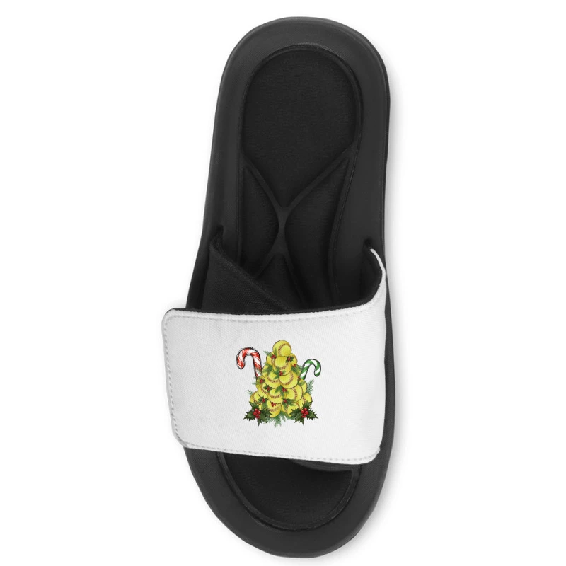 Lightning Softball Christmas Tree Slide Sandal 4 Lightning Softball Christmas Tree Slide Sandal - Image 2