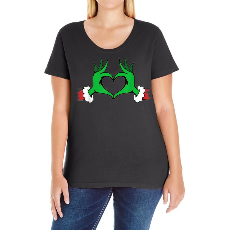 Elf Christmas Ladies Curvy T-Shirt 3 Elf Christmas Ladies Curvy T-Shirt