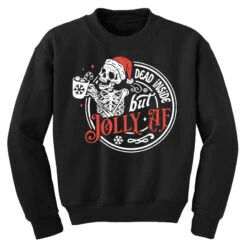 Funny Christmas Youth Sweatshirt -Noel Outfits Store pd.2526804083.52.25097262.s3.1 front black ffffff none x0y0 169 800x800 1