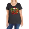 Christmas Pop Claus Ladies Curvy T-Shirt -Noel Outfits Store pd.2526963810.116.25095468.s3.1 front black ffffff none x0y0 133 800x800 1