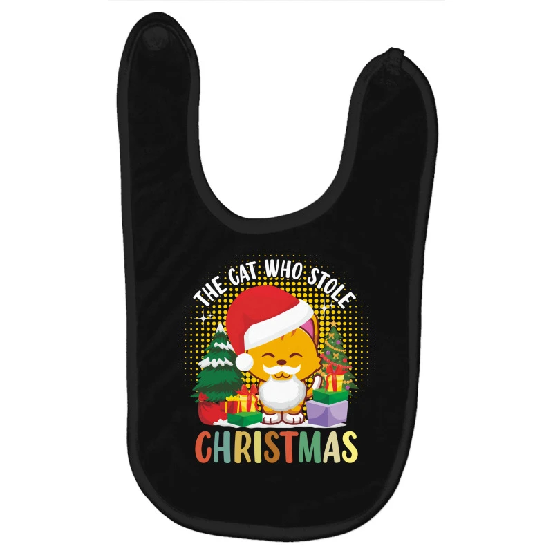 The Cat Who Stole Christmas Baby Bibs 3 The Cat Who Stole Christmas Baby Bibs