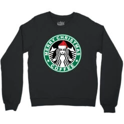 Christmas With Coffee Crewneck Sweatshirt -Noel Outfits Store pd.2526982286.32.25100756.s3.1 front black ffffff none x0y14 124 800x800 1