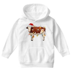 Christmas Cow Youth Hoodie -Noel Outfits Store pd.2526984080.53.25100678.s3.1 front white ffffff none x0.5y0 112 800x800 1