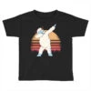 Retro Vintage Dabbing Yeti Snowman Funny Christmas Toddler T-shirt -Noel Outfits Store pd.2527029657.58.25097666.s3.1 front black ffffff none x0y0 135 800x800 1
