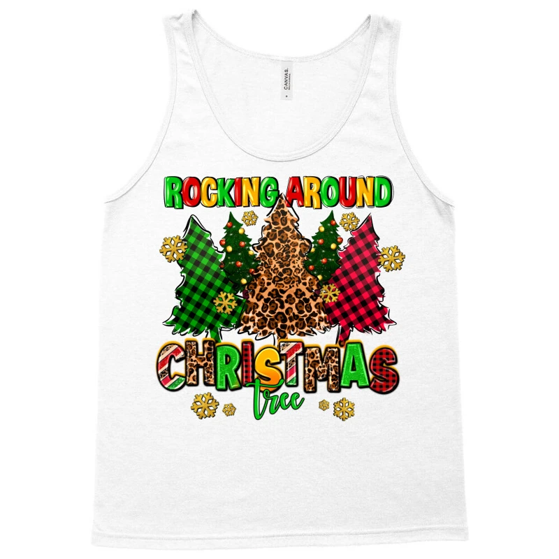 Rocking Around The Christmas Tree Tank Top 5 Rocking Around The Christmas Tree Tank Top - Image 3
