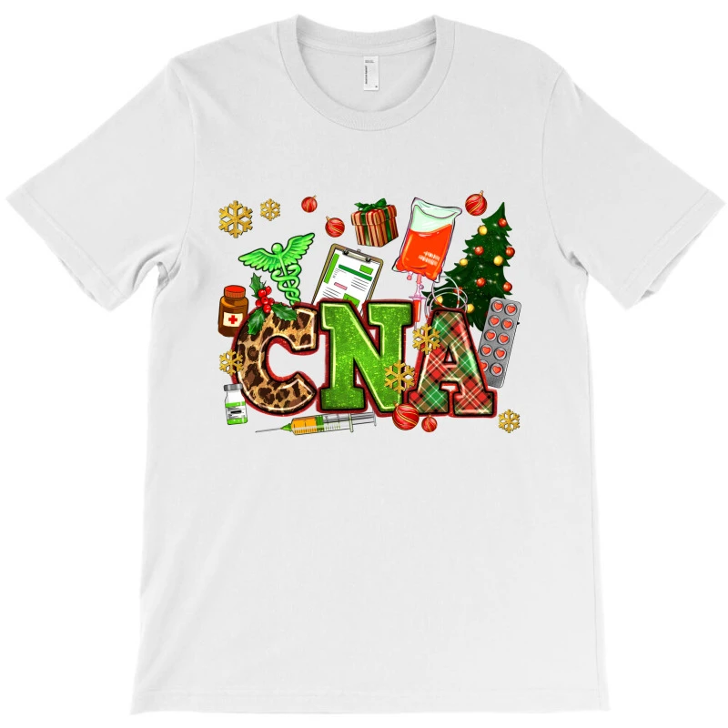 Cna Christmas T-Shirt 5 Cna Christmas T-Shirt - Image 3