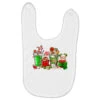 Christmas Coffee Cup Baby Bibs