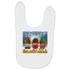 Cozy Christmas Gnomies Baby Bibs