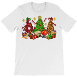 Teacher Christmas Trees T-Shirt 9 Teacher Christmas Trees T-Shirt -Noel Outfits Store pd.2527098208.24.25102144.s3.1 front white ffffff none x0y0 180 800x800 1