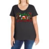 Santa's Favorite Special Education Christmas Ladies Curvy T-Shirt -Noel Outfits Store pd.2527100718.116.25102134.s3.1 front black ffffff none x0y0 133 800x800 1