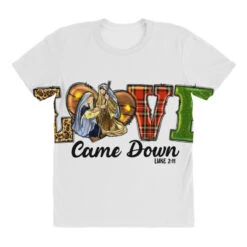Love Came Down Baby Jesus Christmas All Over Women's T-shirt -Noel Outfits Store pd.2527112006.108.25102502.s3.1 front customized f5f5f5 none x45y103.5 294 800x800 1
