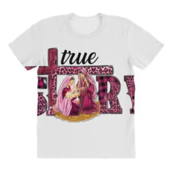 Pink Christmas True Story Holy Family All Over Women's T-shirt -Noel Outfits Store pd.2527112518.108.25102509.s3.1 front customized f5f5f5 none x45y84 294 800x800 1
