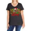 Christmas Nona Claus Ladies Curvy T-Shirt -Noel Outfits Store pd.2527145021.116.25066918.s3.1 front black ffffff none x0y0 133 800x800 1