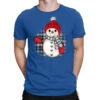 Grey Christmas Snowman T-Shirt -Noel Outfits Store pmd.2293750907.24.23350129.s3.1 front royal blue2 ffffff none x6y6 168 800x800 1