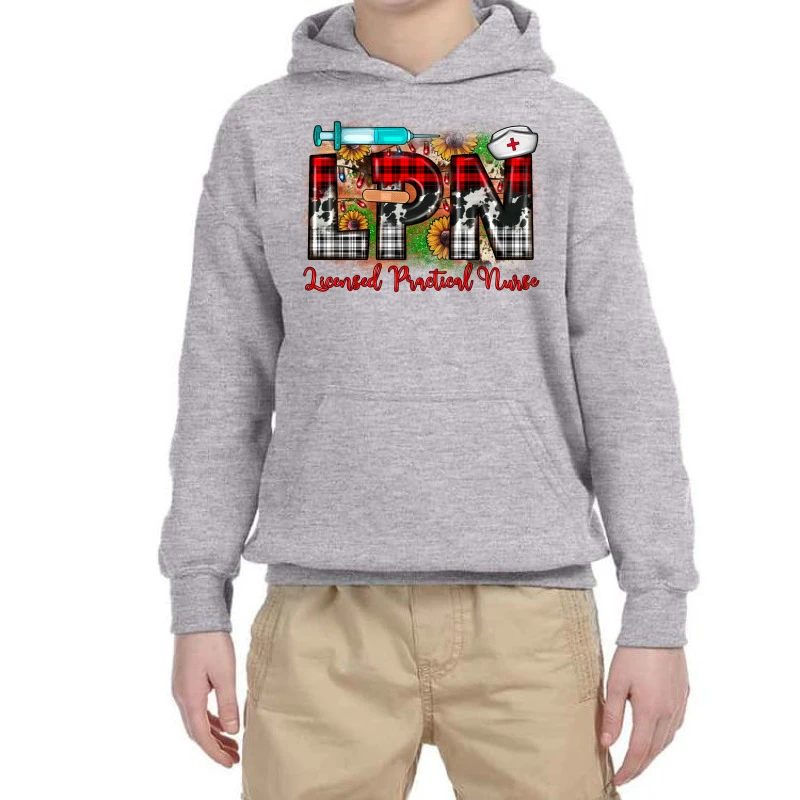 Christmas Lpn Licensed Practical Nurse Youth Hoodie 3 Christmas Lpn Licensed Practical Nurse Youth Hoodie