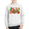 Joy Christmas Sloth Youth Sweatshirt -Noel Outfits Store pmd.2524079784.52.25058393.s3.1 front white2 ffffff none x0y0 169 800x800 1