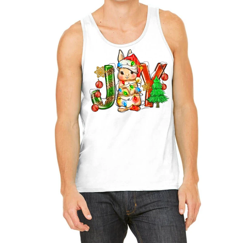 Joy Christmas Rabbit Tank Top 3 Joy Christmas Rabbit Tank Top