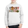 Howdy Christmas Youth Sweatshirt -Noel Outfits Store pmd.2524174103.52.25058278.s3.1 front white2 ffffff none x0y0 169 800x800 1