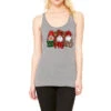 Ho Ho Ho Christmas Gnomes Racerback Tank -Noel Outfits Store pmd.2524204751.45.25058234.s3.1 front grey2 ffffff none x0y0 144 800x800 1