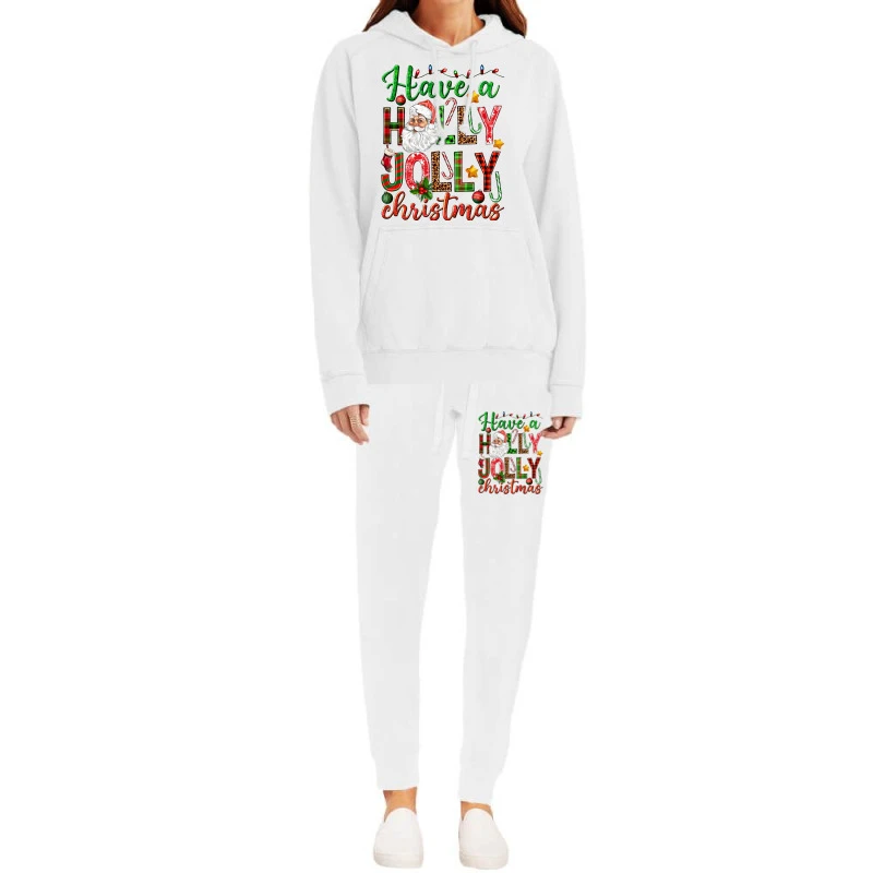 Have A Holly Jolly Christmas Hoodie & Jogger Set 4 Have A Holly Jolly Christmas Hoodie & Jogger Set - Image 2