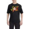 Christmas Joy Snowman Youth Tee -Noel Outfits Store pmd.2526014575.37.25057535.s3.1 front black2 ffffff none x0y14 129 800x800 1