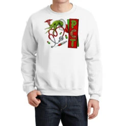 Christmas Character Nurse Crewneck Sweatshirt