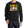 Christmas Duck The Halls Crewneck Sweatshirt -Noel Outfits Store pmd.2526123720.32.25077480.s3.1 front black2 ffffff none x0y0 124 800x800 1