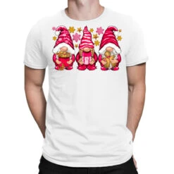 Pink Christmas Gnomes T-Shirt