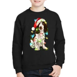 Christmas English Cocker Spaniel Youth Sweatshirt