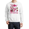 My 1st. Pink Christmas With Cute Snowman Crewneck Sweatshirt -Noel Outfits Store pmd.2526153081.32.25057798.s3.1 front white2 ffffff none x0y0 124 800x800 1