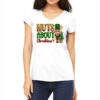 Nuts About Christmas Nutcracker Women's V-Neck T-Shirt -Noel Outfits Store pmd.2526153914.72.25057797.s3.1 front white2 ffffff none x0y0 138 800x800 1