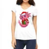 Cute Santa Axolotl Christmas Fish Lizard Xmas Sala Women's V-Neck T-Shirt -Noel Outfits Store pmd.2526162696.72.25064406.s3.1 front white2 ffffff none x0y0 138 800x800 1