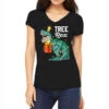 Christmas Dinosaur Tree Rex Cute Boys Kids Trex Xm Women's V-Neck T-Shirt -Noel Outfits Store pmd.2526173758.72.25065799.s3.1 front black2 ffffff none x0y0 138 800x800 1