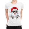 Christmas Santa Claus Video Game Controllers Xmas Ladies Fitted T-Shirt -Noel Outfits Store pmd.2526174127.36.25065795.s3.1 front white2 ffffff none x0y0 154 800x800 1