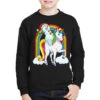 Christmas Snowman Riding Unicorn Xmas Magical Rain Youth Sweatshirt 2 Christmas Snowman Riding Unicorn Xmas Magical Rain Youth Sweatshirt -Noel Outfits Store pmd.2526174529.52.25065791.s3.1 front black2 ffffff none x0y0 169 800x800 1