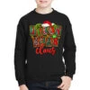 Christmas Jelly Bean Claus Youth Sweatshirt -Noel Outfits Store pmd.2526208902.52.25082407.s3.1 front black2 ffffff none x0y0 169 800x800 1