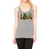 Love Christmas Tree Cake Racerback Tank -Noel Outfits Store pmd.2526259492.45.25057771.s3.1 front grey2 ffffff none x0y0 144 800x800 1