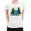 Hannukah Christmas Trees Ladies Fitted T-Shirt -Noel Outfits Store pmd.2526278298.36.25057749.s3.1 front white2 ffffff none x0y0 154 800x800 1