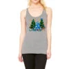 Hannukah Christmas Trees Racerback Tank -Noel Outfits Store pmd.2526278309.45.25057749.s3.1 front grey2 ffffff none x0y0 144 800x800 1