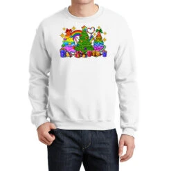 Pride Christmas Tree Crewneck Sweatshirt