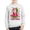 Pink Sweet Christmas Hot Chocolate Coffee Cup Youth Sweatshirt -Noel Outfits Store pmd.2526354677.52.25087097.s3.1 front white2 ffffff none x5.5y0 158 800x800 1